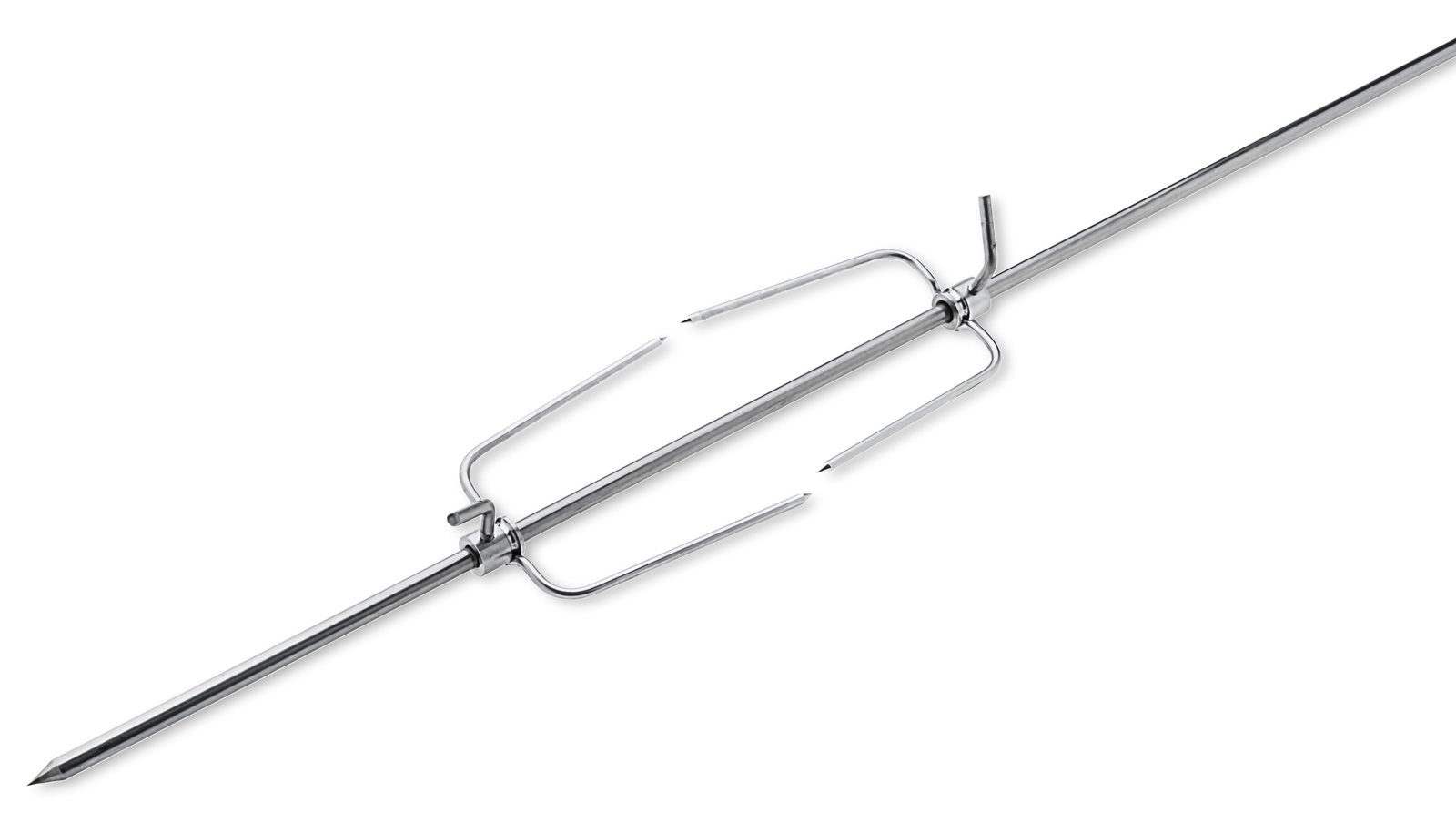 Celkový pohled na rožeň DEOS dlouhý 100 cm.