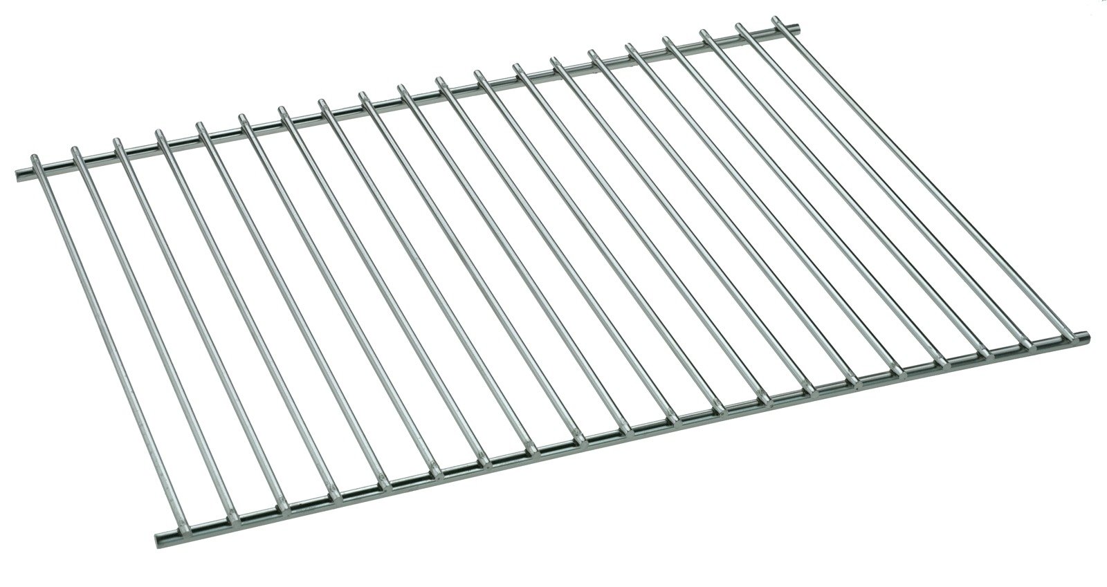 Pohled shora na rozložení příček grilovacího roštu DEOS 40 x 30 cm