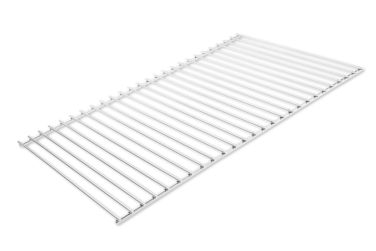 Univerzální nerezový grilovací rošt 50 x 30 cm bez rámu - celkový pohled na bezrámovou konstrukci